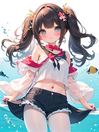 蓝色与多种色彩的和谐搭配：创意绘画大全